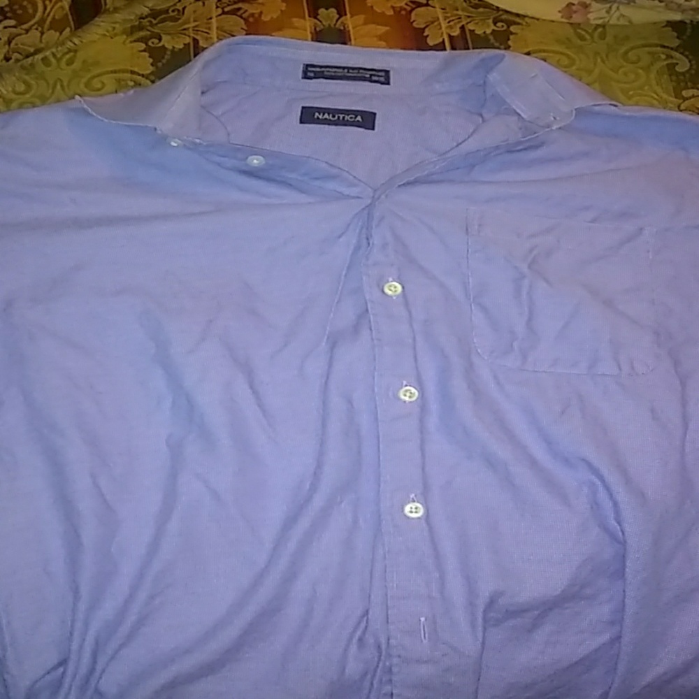 Nautica dress shirt size 16 or large